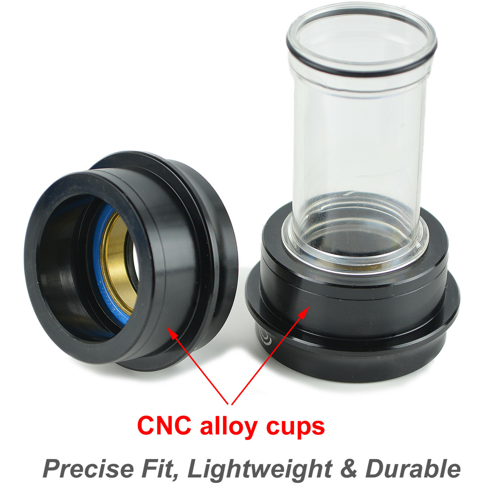 OMNI Racer BB30A TiN CERAMIC Bottom Bracket Fits Cannondale: Dura Ace, Ultegra