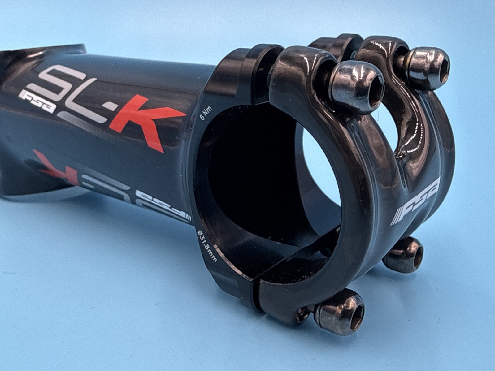 Full Speed Ahead FSA SL-K OS-123 1-1/8″ 100mm 31.8mm Clamp 6° Alloy Stem