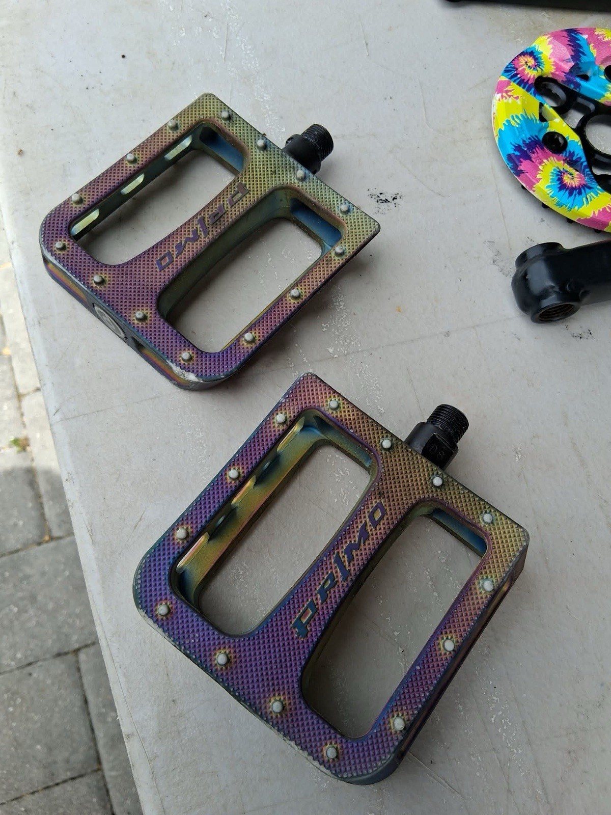 primo oil slick pedals plastic
