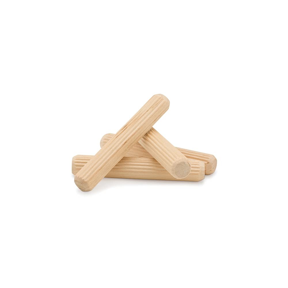 Wooden Dowel Pins 3 x 1/2 inch, Pack of 50 3 inch x 50