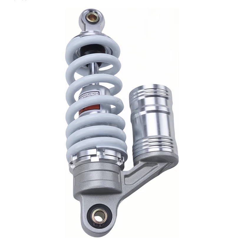 255mm 10” inch 600lbs Rear Air Shock Absorber 10mm Spring 10mm Mounting Hole