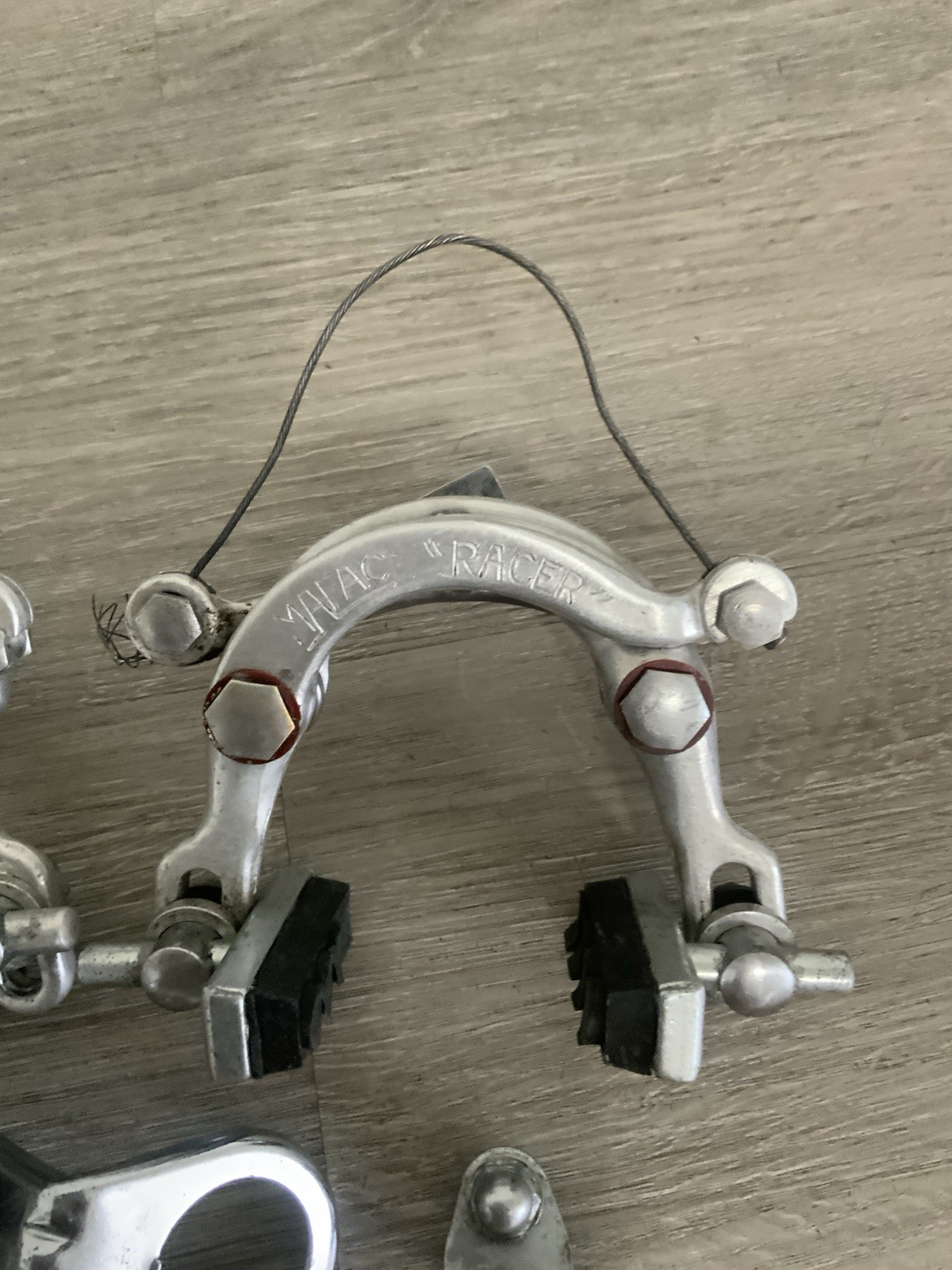 MAFAC RACER BRAKE CALIPERS CENTER PULL 65-75 MM REACH STRADDLES / FRONT GUIDE