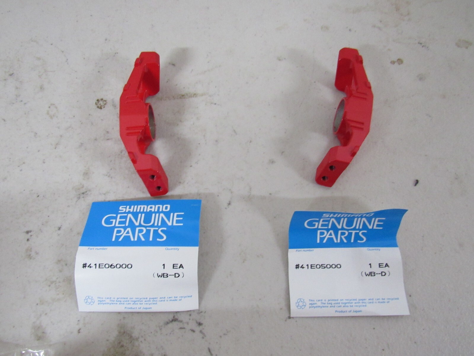 Shimano DX PD-M636 Racing LEFT & RIGHT Pedal End Cap Part #41E06000 & 41E05000