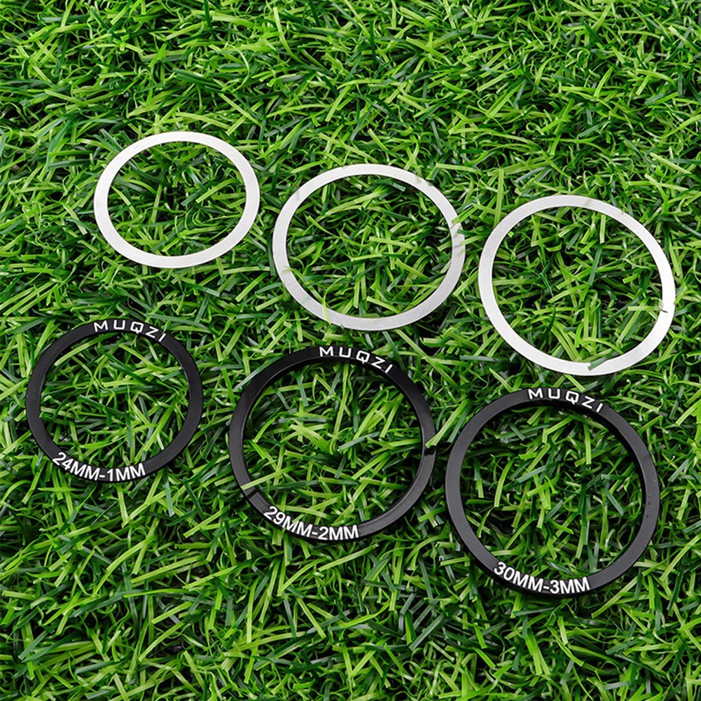 Bottom Bracket Washer Bike Gasket 24mm Bicycle Crankset Shim Aluminum Alloy