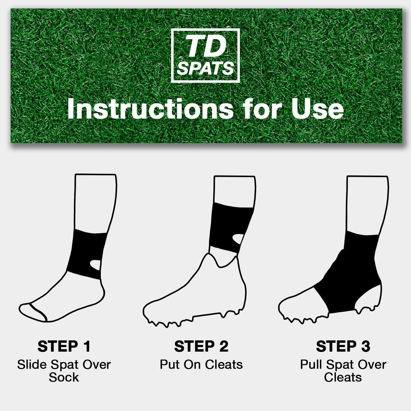 Football Cleat Covers – Wraps for Cleats | for Football, Soccer, Field Hocke…