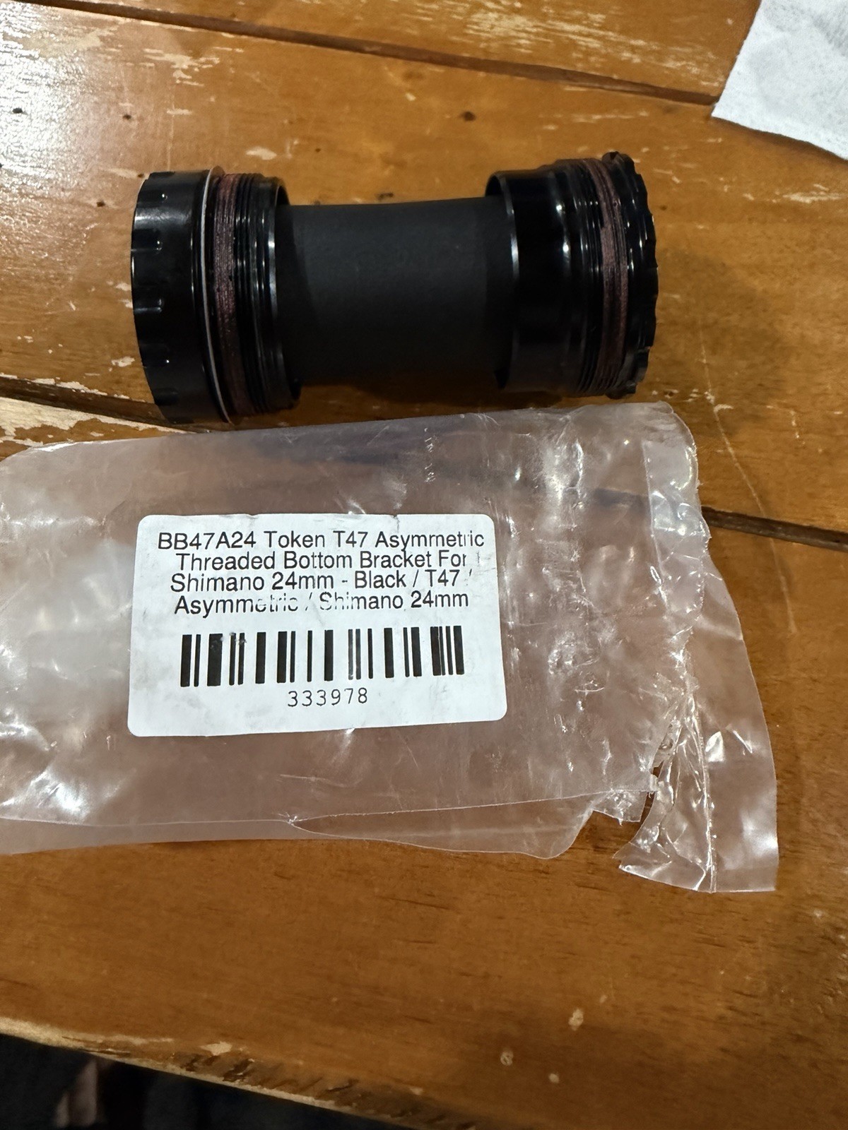 Token T47 Asymmetric Bottom Bracket Shimano 24mm
