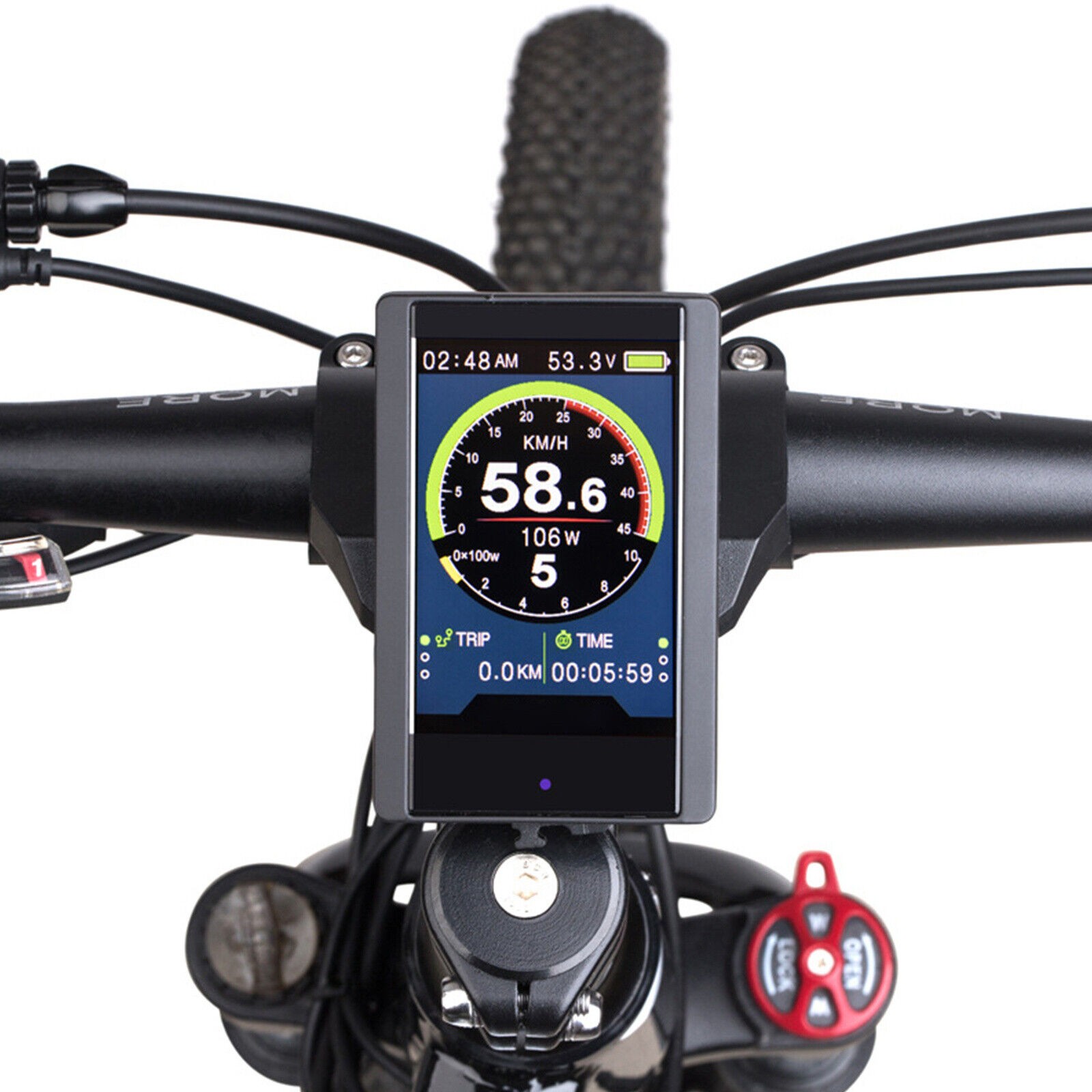 P850C Display Colorful LCD for BAFANG Mid Dvive Motor BBS01 BBS02 BBSHD Ebike