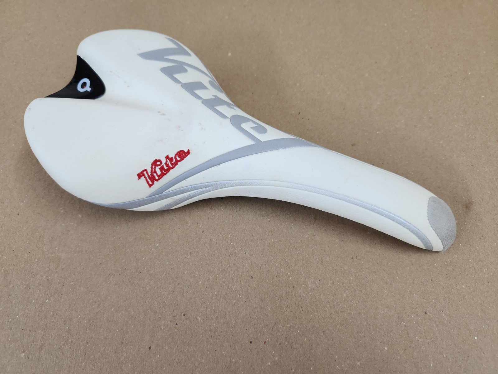 Vintage Prologo Kite ISS Bicycle Saddle White Weight 180g