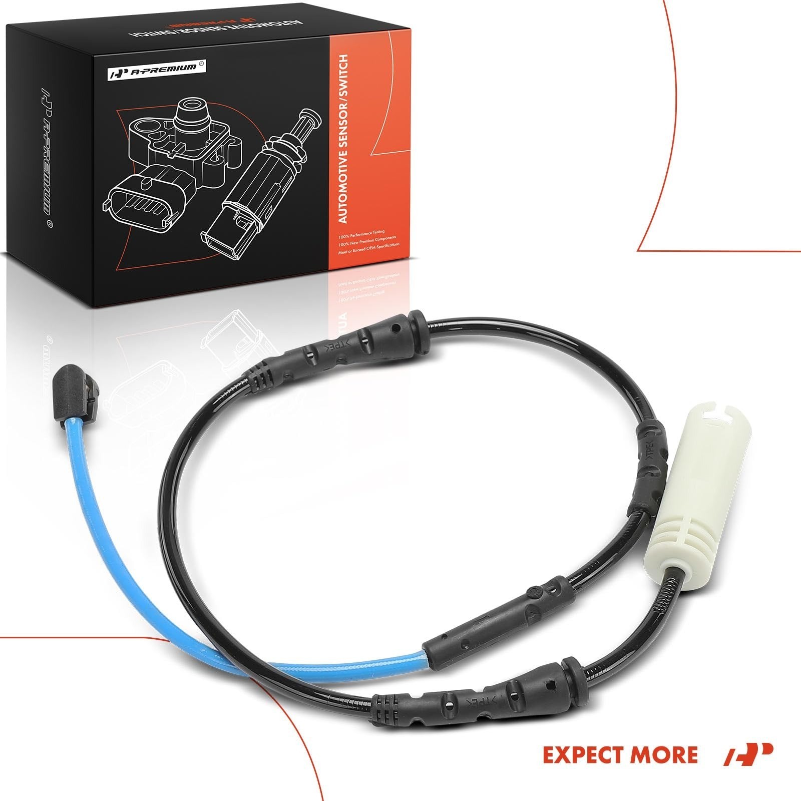 A-Premium Brake Pad Wear Sensor for BMW 135i 2011-2013