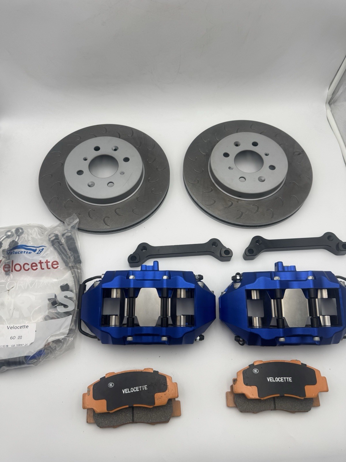 Spoon Sports twin-block brake caliper Honda Brake Rotors Pads READ DESCRIPTION!!