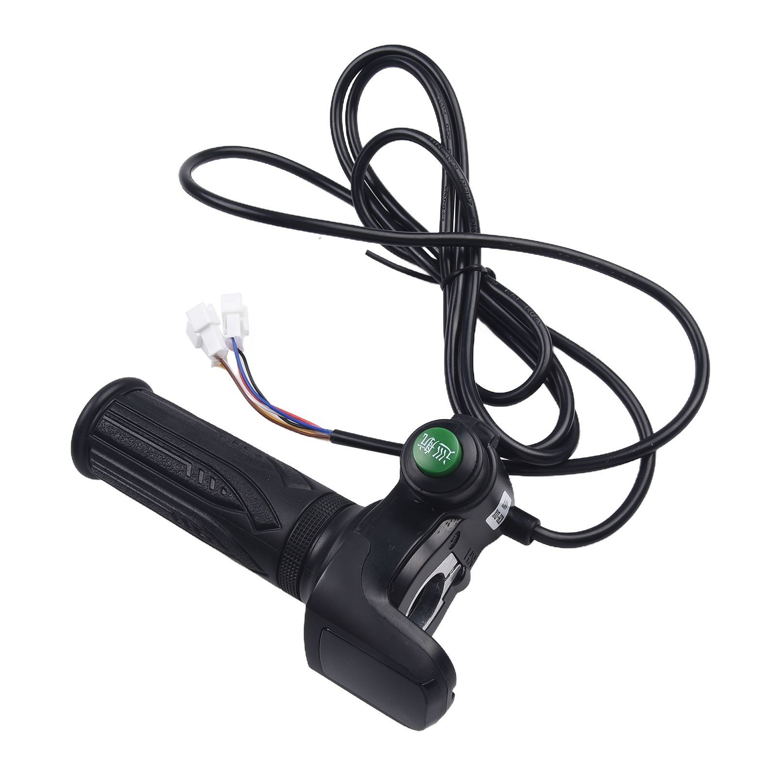 EBike Throttle Grip with 5 Pin Interface and Real time Voltage Display