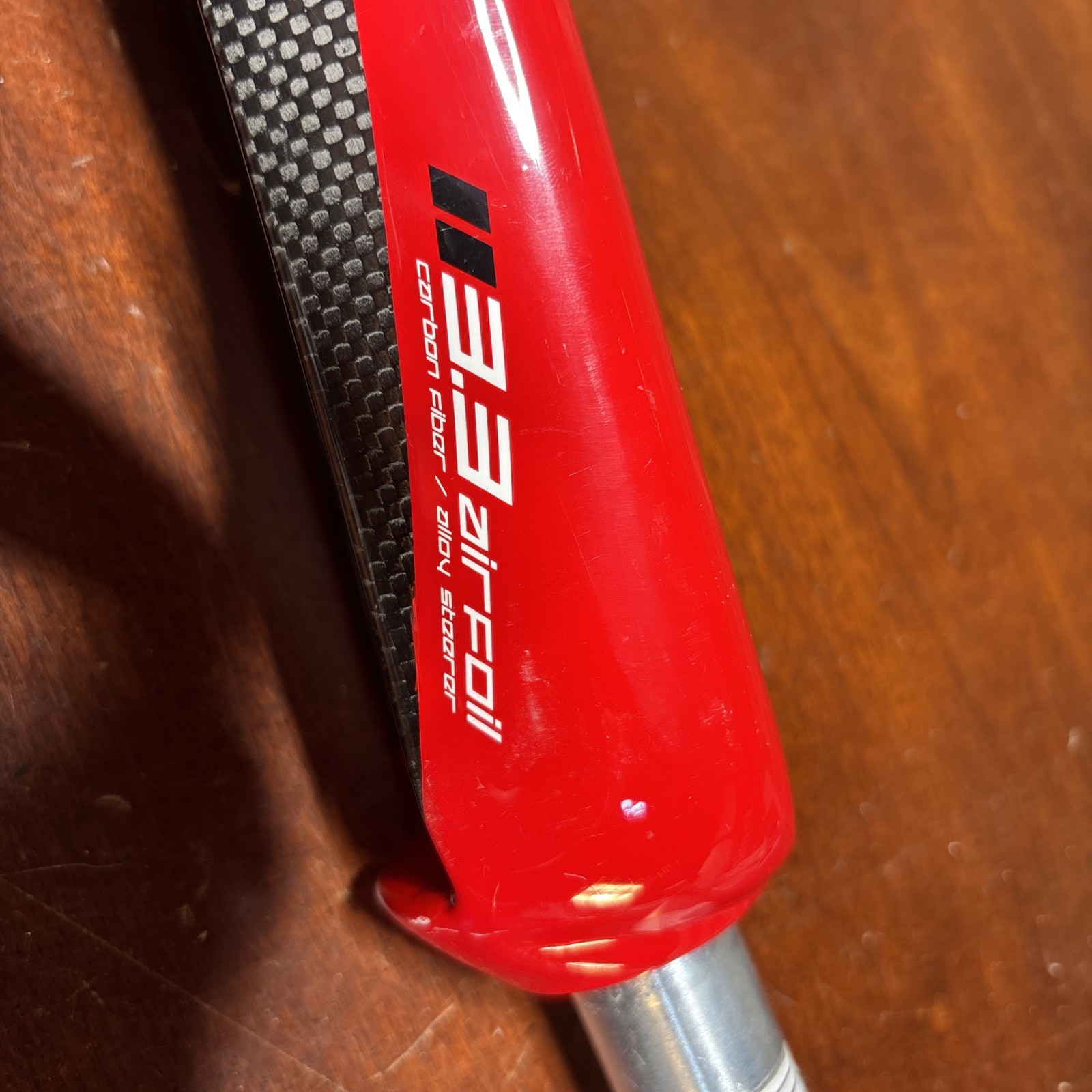 Felt High Modulus Carbon Fiber 3.3 Airfoil Fork Steerer tube 1 inch, long 296mm