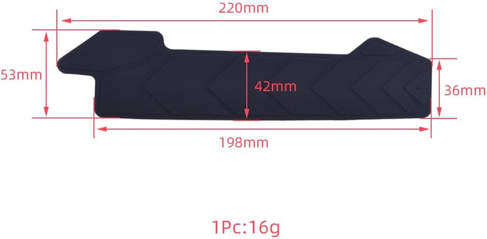 BESNIN Bike Chainstay Protector 2Pcs MTB Silicone Chain Stay Frame Guard Protect