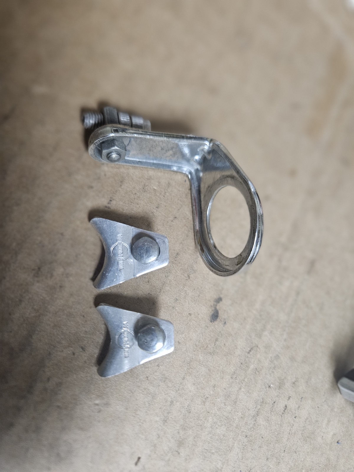 Vintage Weinmann 610/750 Vainqueur 999 Center Pull Brake Caliper Set, used, VGC