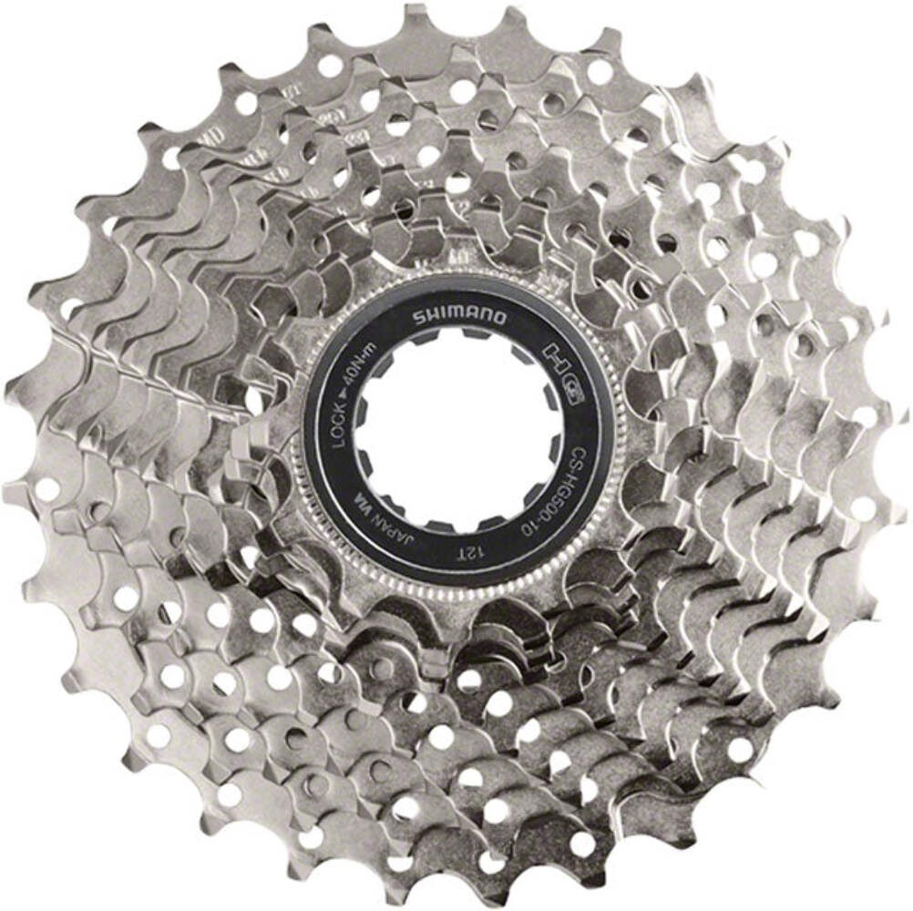 Shimano CS-HG500 Cassette – 10-Speed, 11-32t, Silver