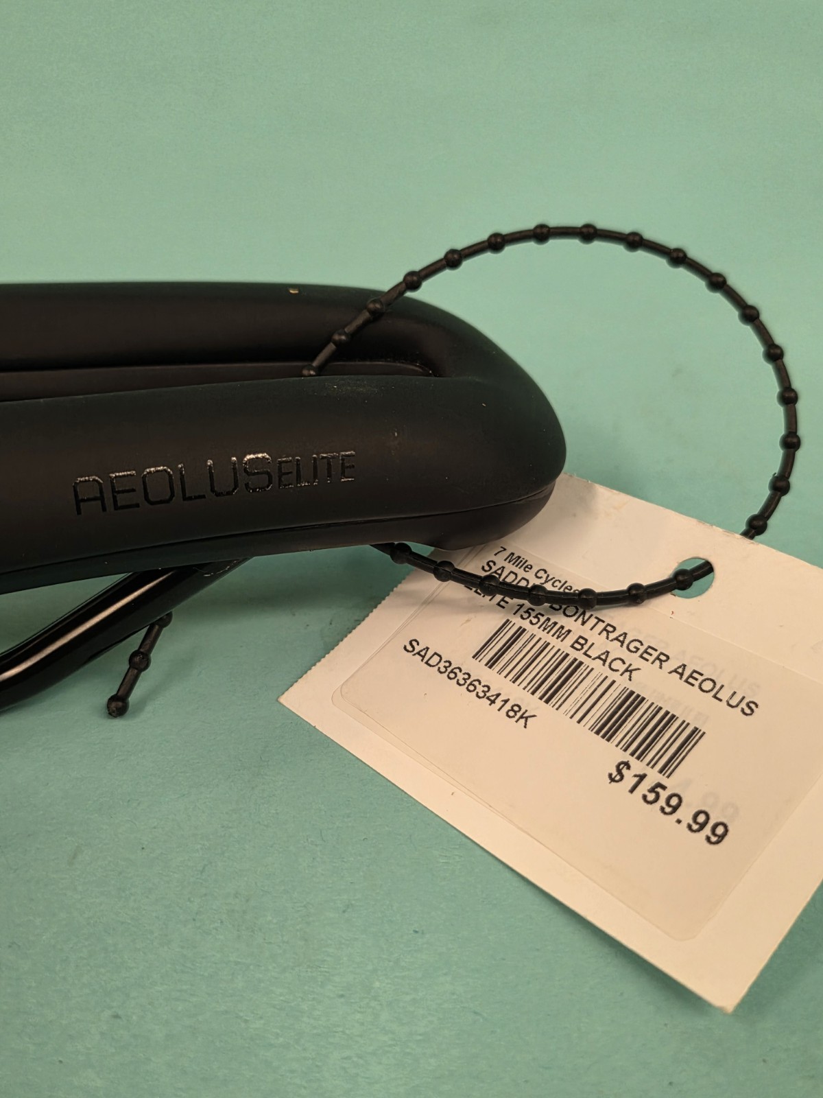 NOS Trek Bontrager Aeolus Elite Bike Saddle, 250mm x 155mm, Black, MSRP $159
