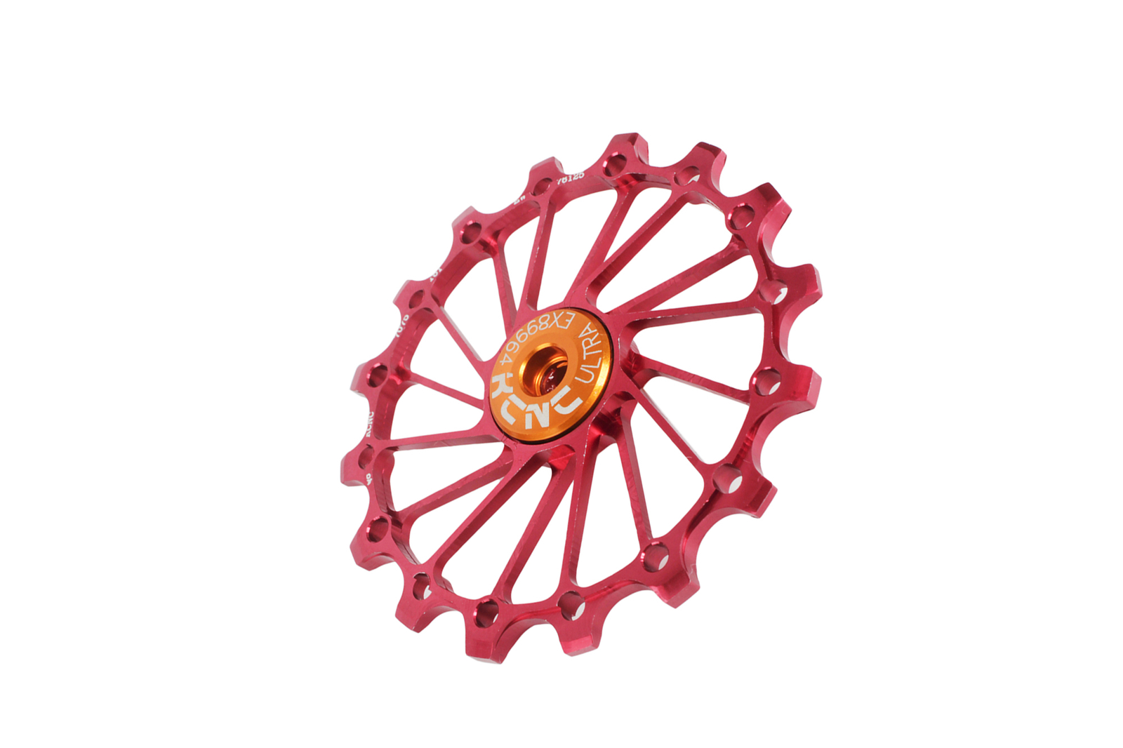 KCNC Road MTB Bike Derailleur Oversized Pulley Sealed Bearing 16T Red
