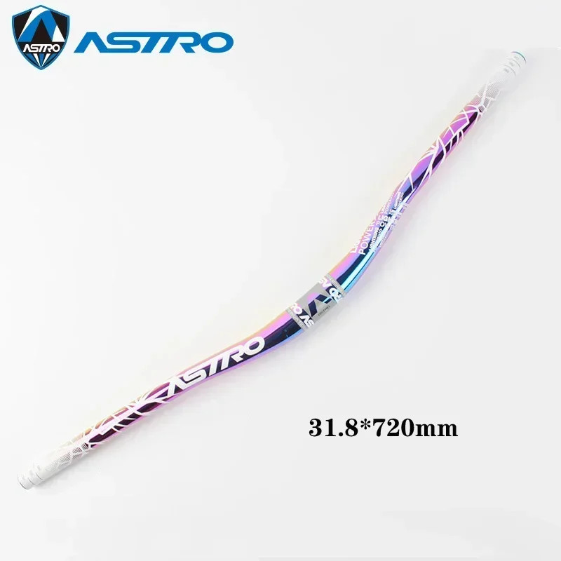 Mountain Bike Swallow-shaped Handlebar 31.8mm*780/800mm Riser Flats Handlebars