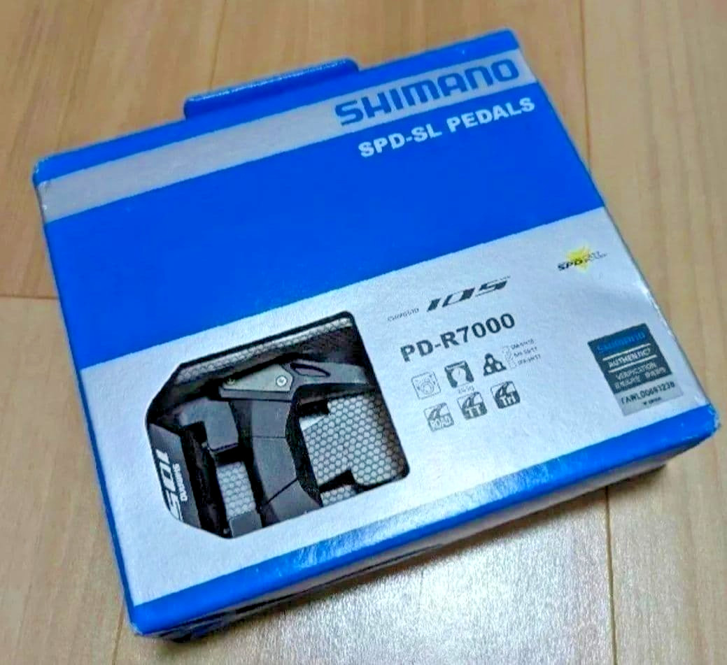 Shimano PD-R7000 SPD-SL Road Bike Pedals Black Metal Lightweight EPDR7000 JDM