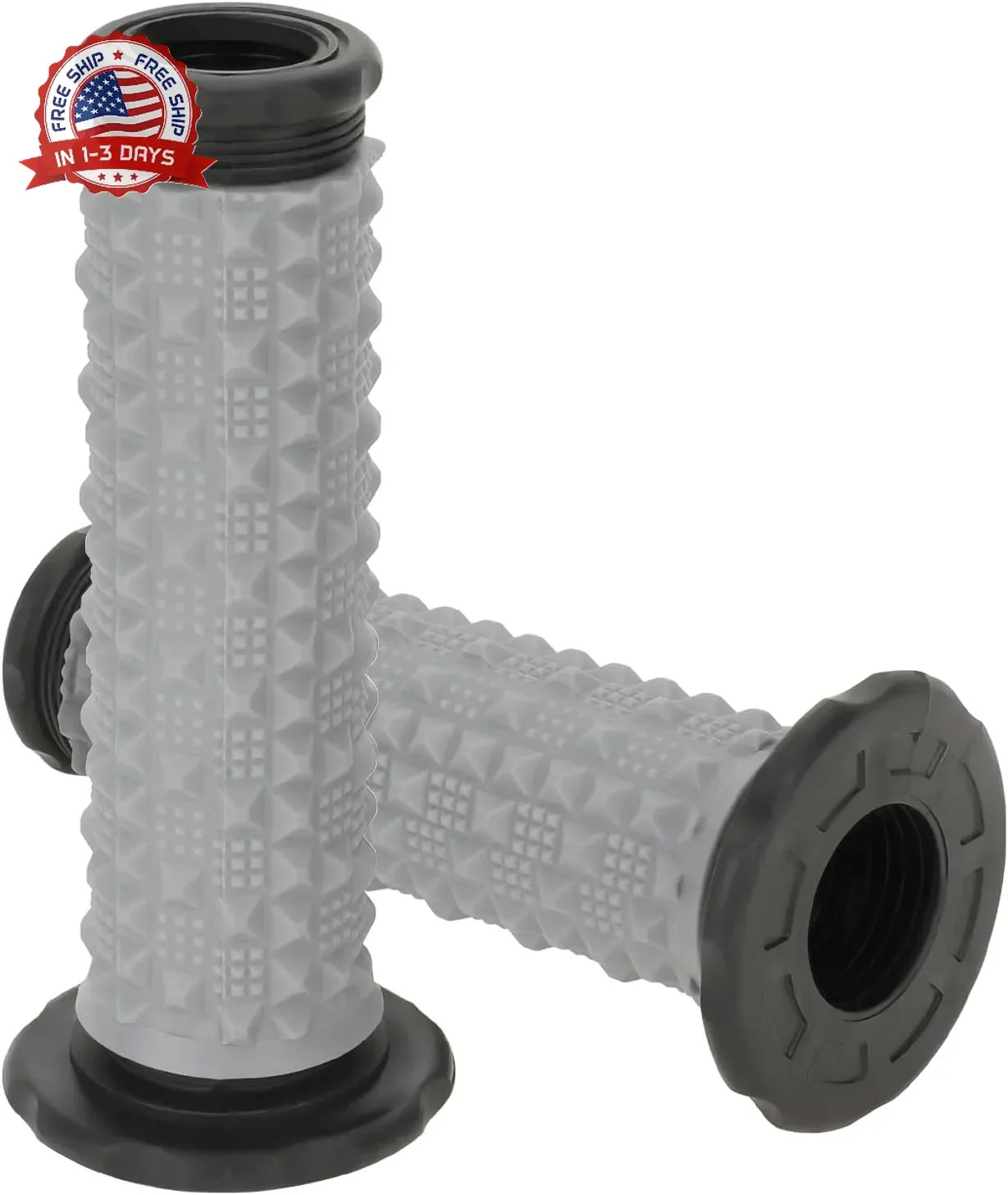 HIAORS 7/8″ 22mm ATV Handlebar Grips Replacement for Arctic Cat 250 Polaris Spor