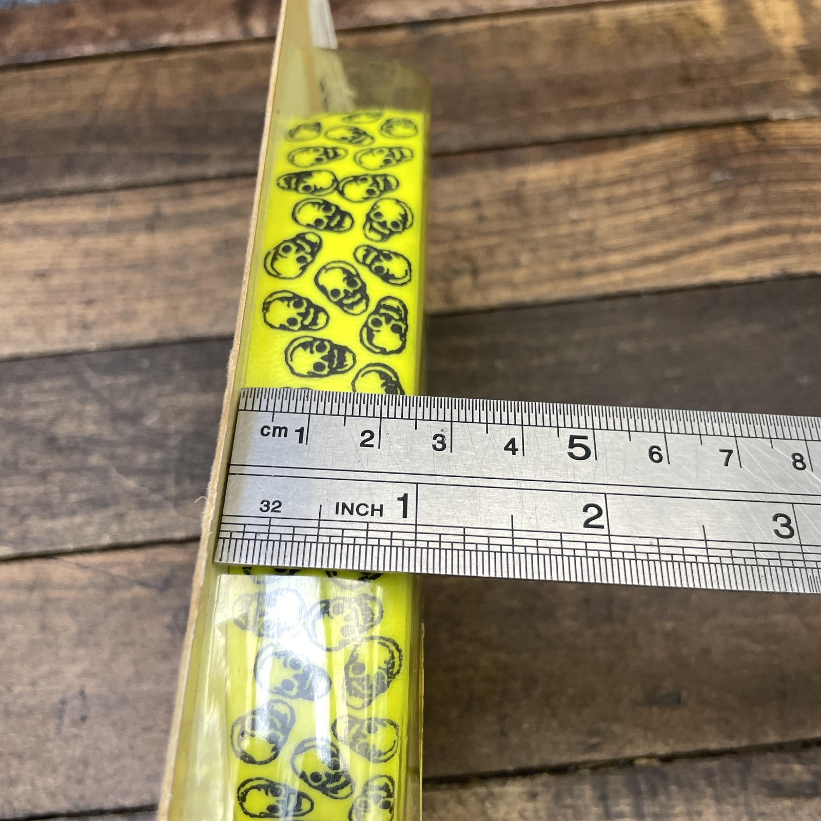 Vintage Profile Handlebar Tape Yellow Skull Head NOS 90s Road Bike Aero