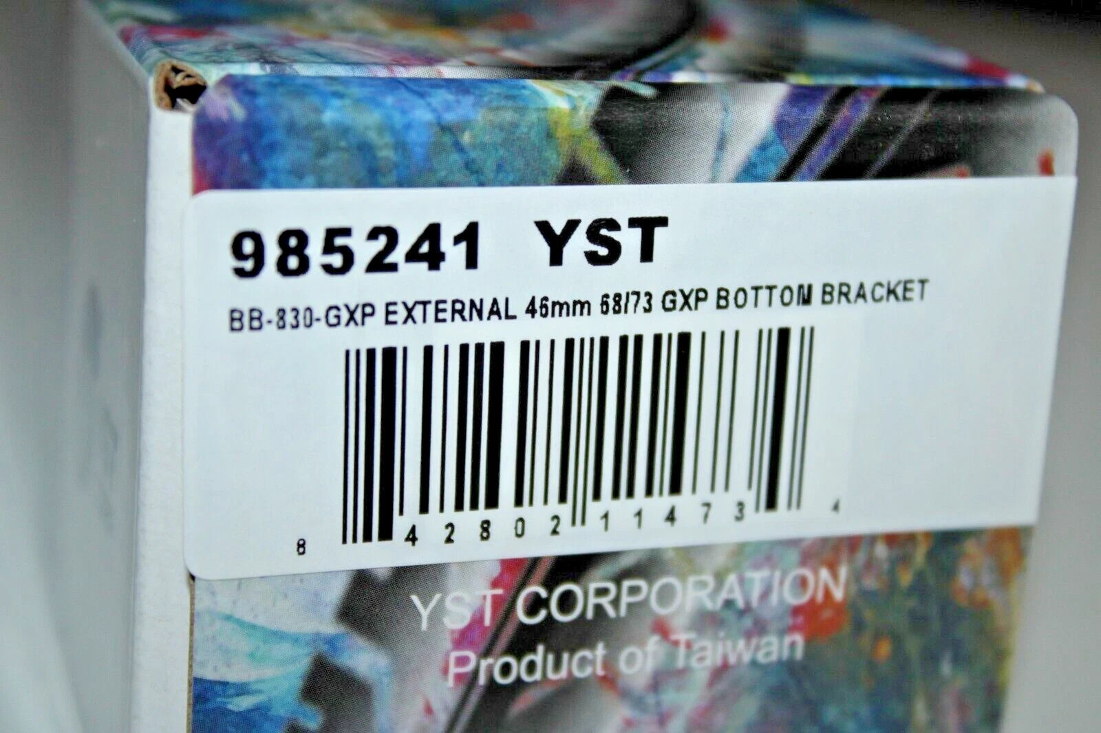 YST BB-830-GXP External Bottom Bracket Black 68/73 46mm 985241 Pressfit Repair!!