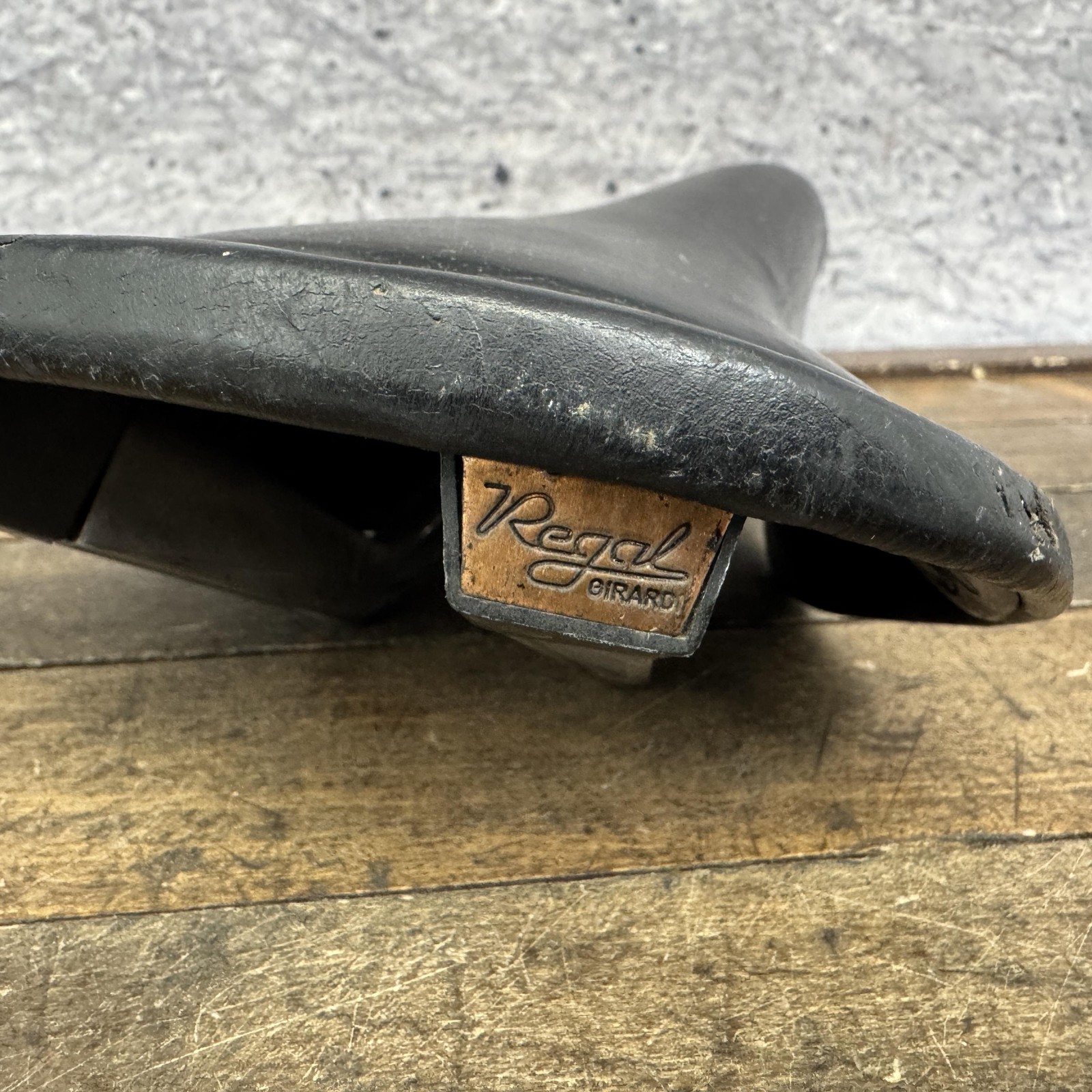 Vintage Selle San Marco Regal Girardi Saddle Seat Black 375g Road MTB Italy