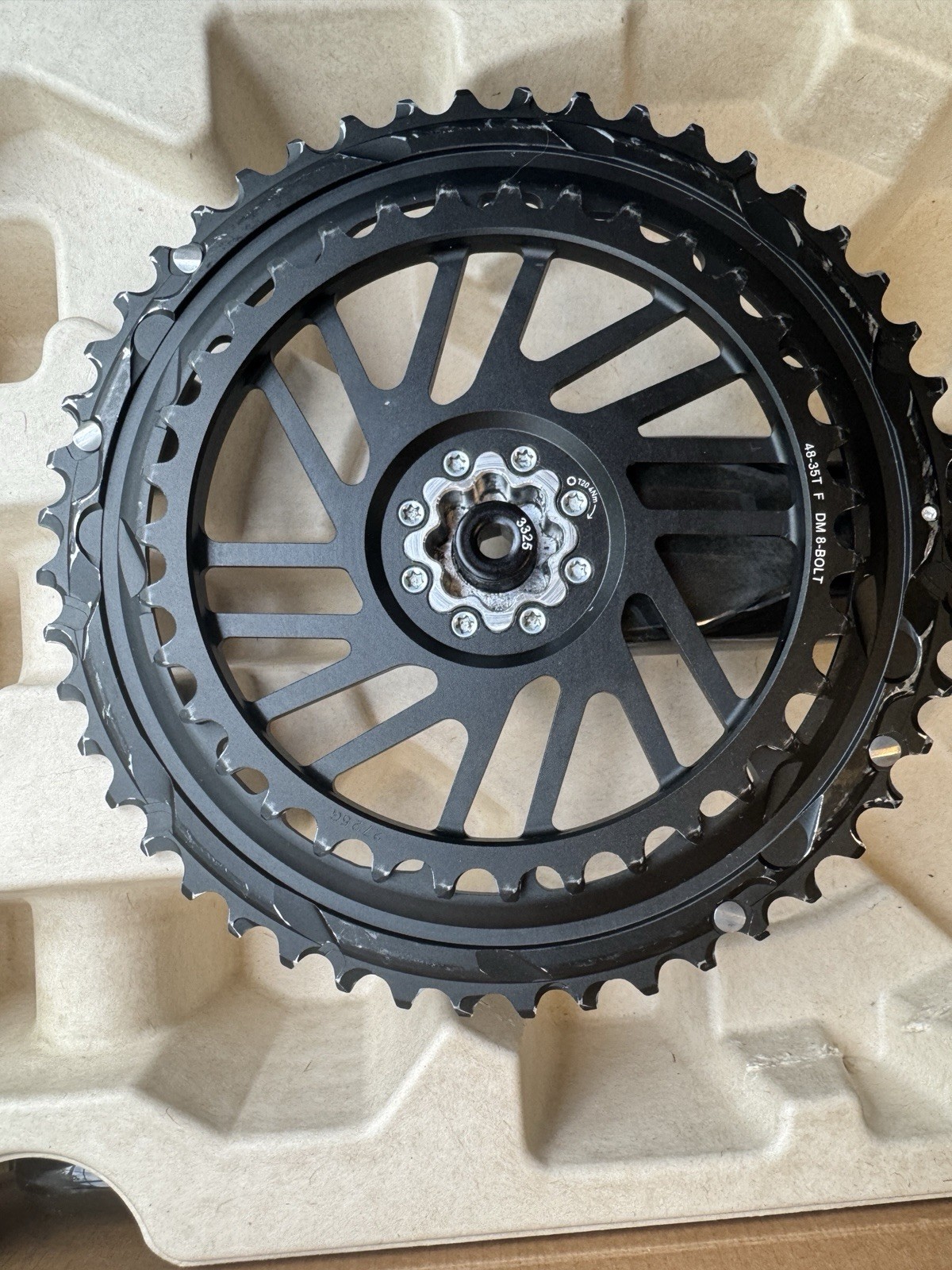 SRAM Force E1 DUB Crankset 175mm 48/35T Direct Mount Road Gravel