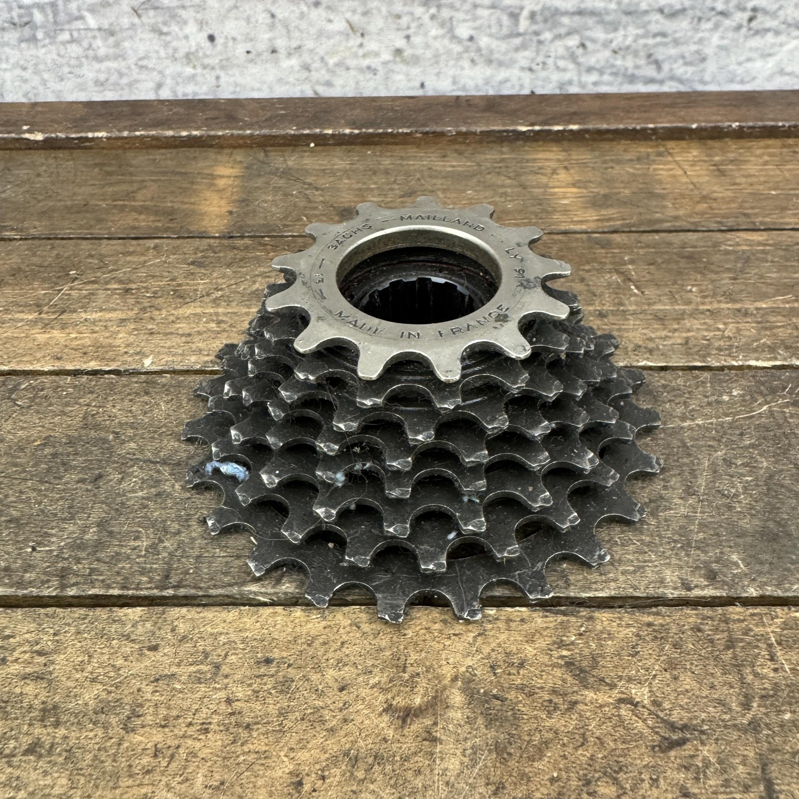 Vintage Sachs Maillard LY91 Freewheel 8 Speed 13-24T 24T Silver France Road 8s