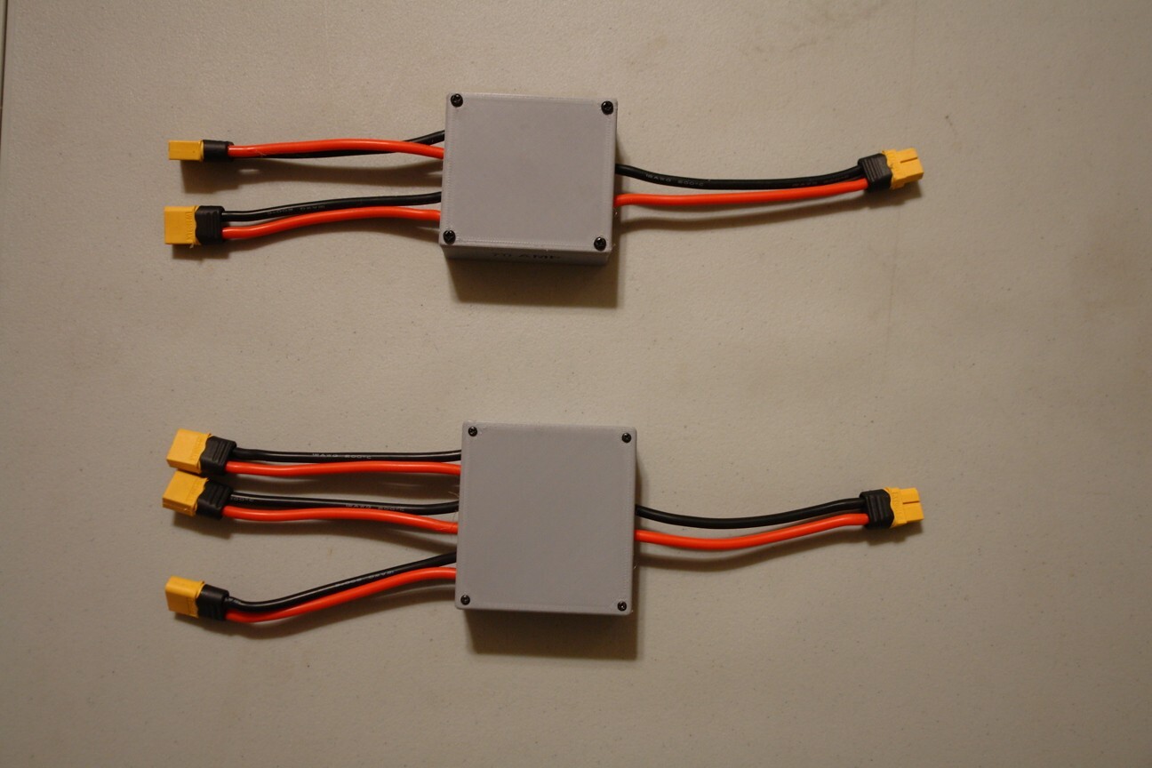 E-Bike Multi-Battery Discharge Converter for 3 batteries,XT60 