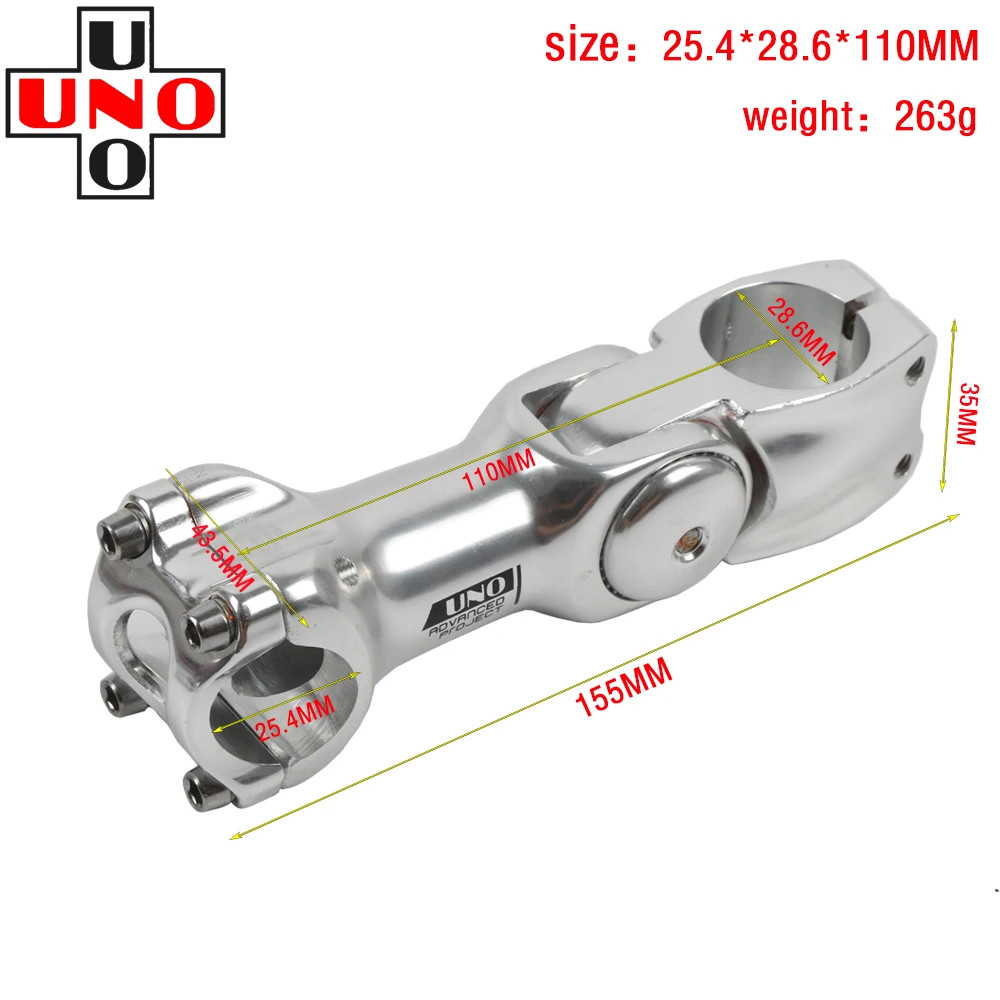 Riser 0-60 Degree Adjustable Bicycle Handlebar Stem Riser 25.4mm/31.8mm