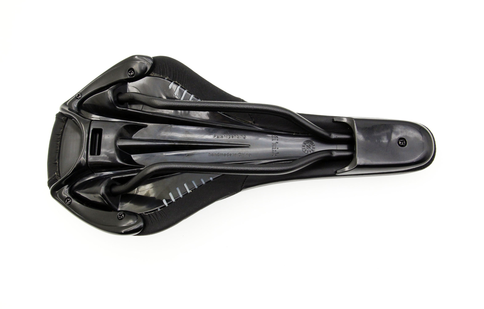 Fizik Nisene Road Mountain eBike Cycle Saddle Black Bike Seat w/Orange shell