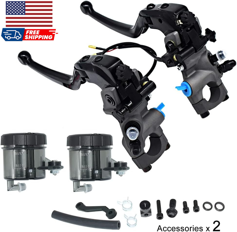 7/8″ Motorcycle Universal RCS19 CNC Hydraulic Brake Clutch Master Cylinder Reser