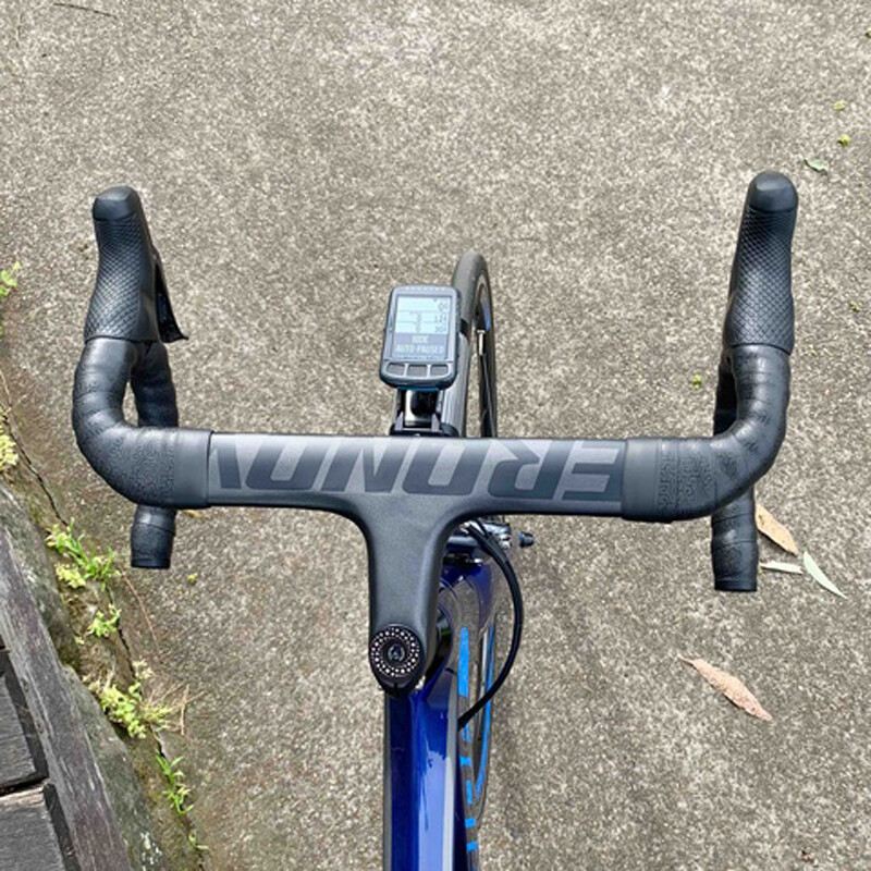 Integrated Handlebar Carbon Road Bike with Stem Internal Routing 400/420/440mm
