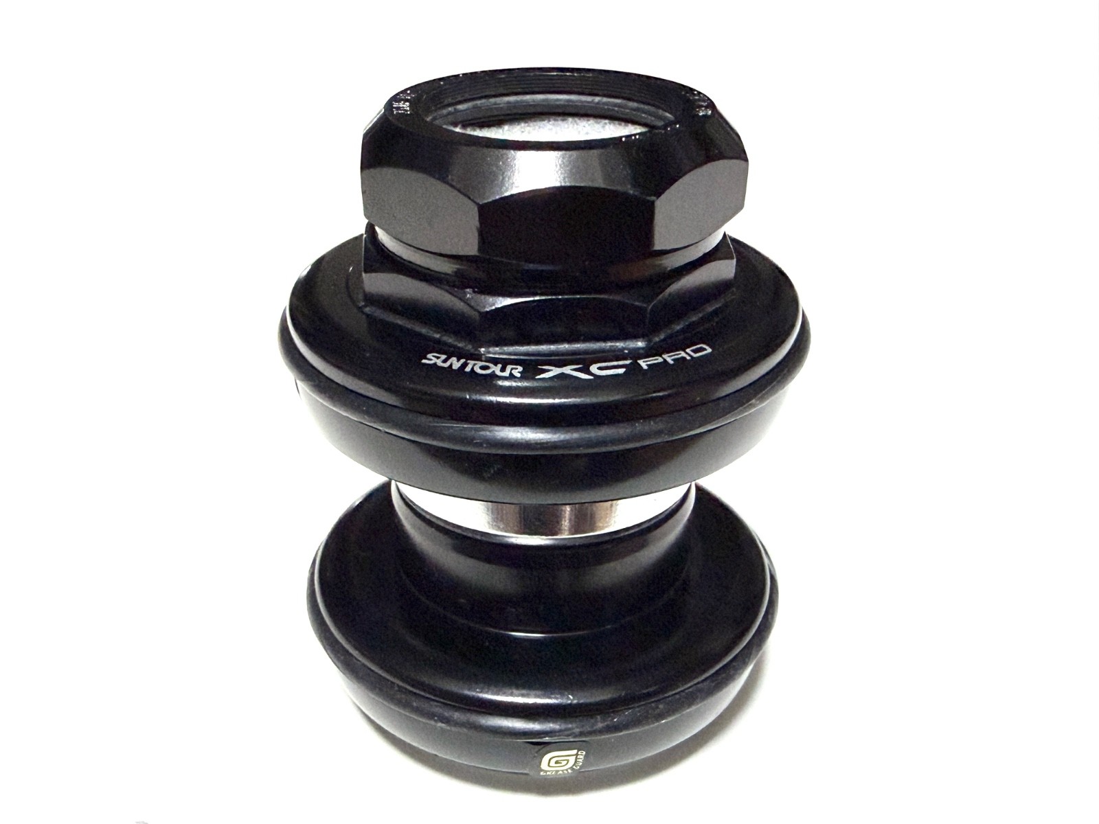 NOS SUNTOUR XC PRO Headset 1″ Threaded JIS Black 27.0mm Grease Guard