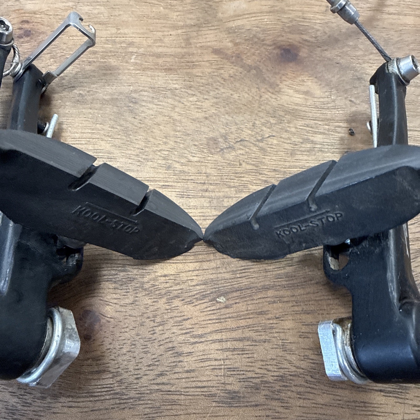 Avid Single Digit 1D V-Brake Set Front & Rear Brakeset Black Ritchey Logic Pads