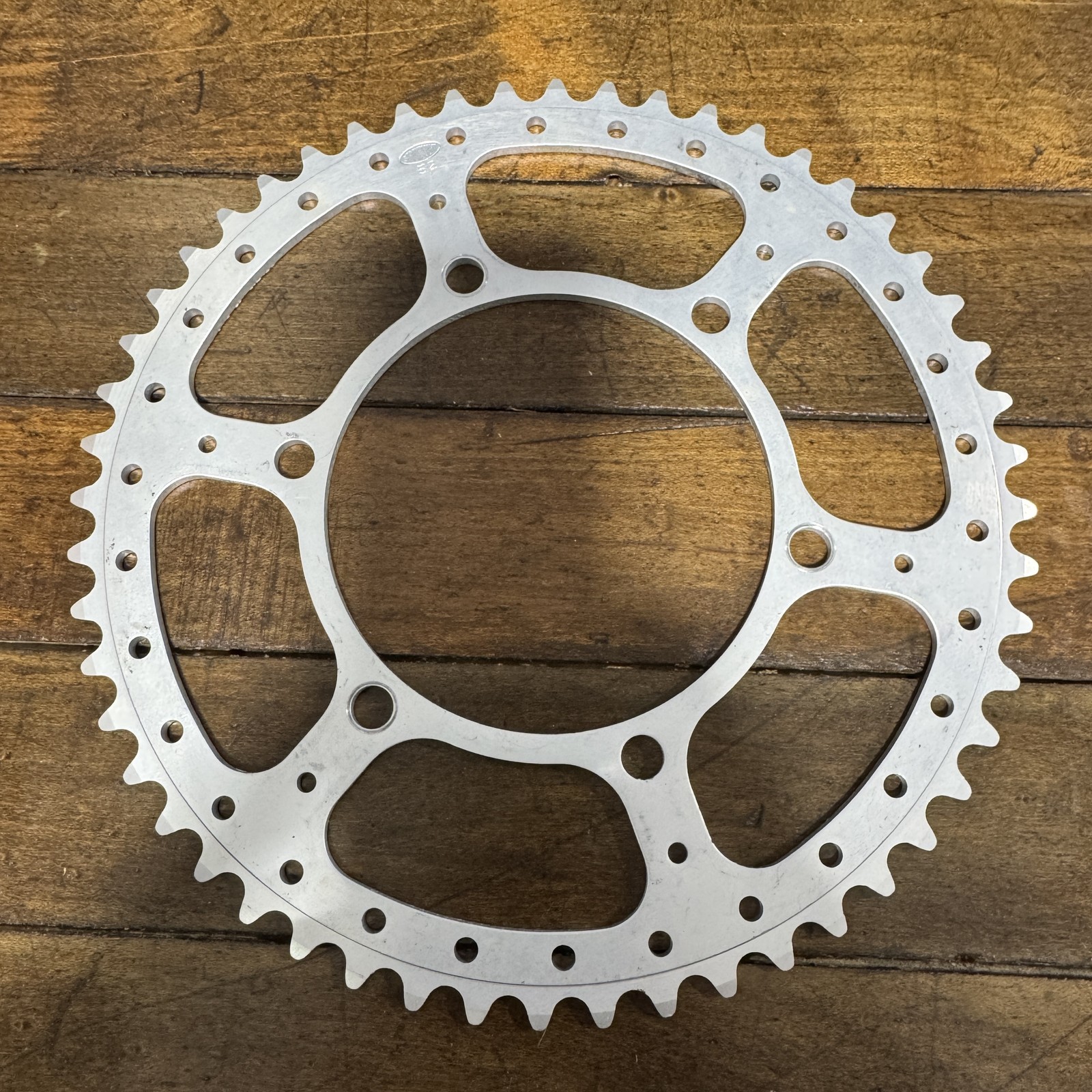 Vintage Stronglight 52T Chainring 116mm 6-Arm NOS Drilled Aluminum Road Bike