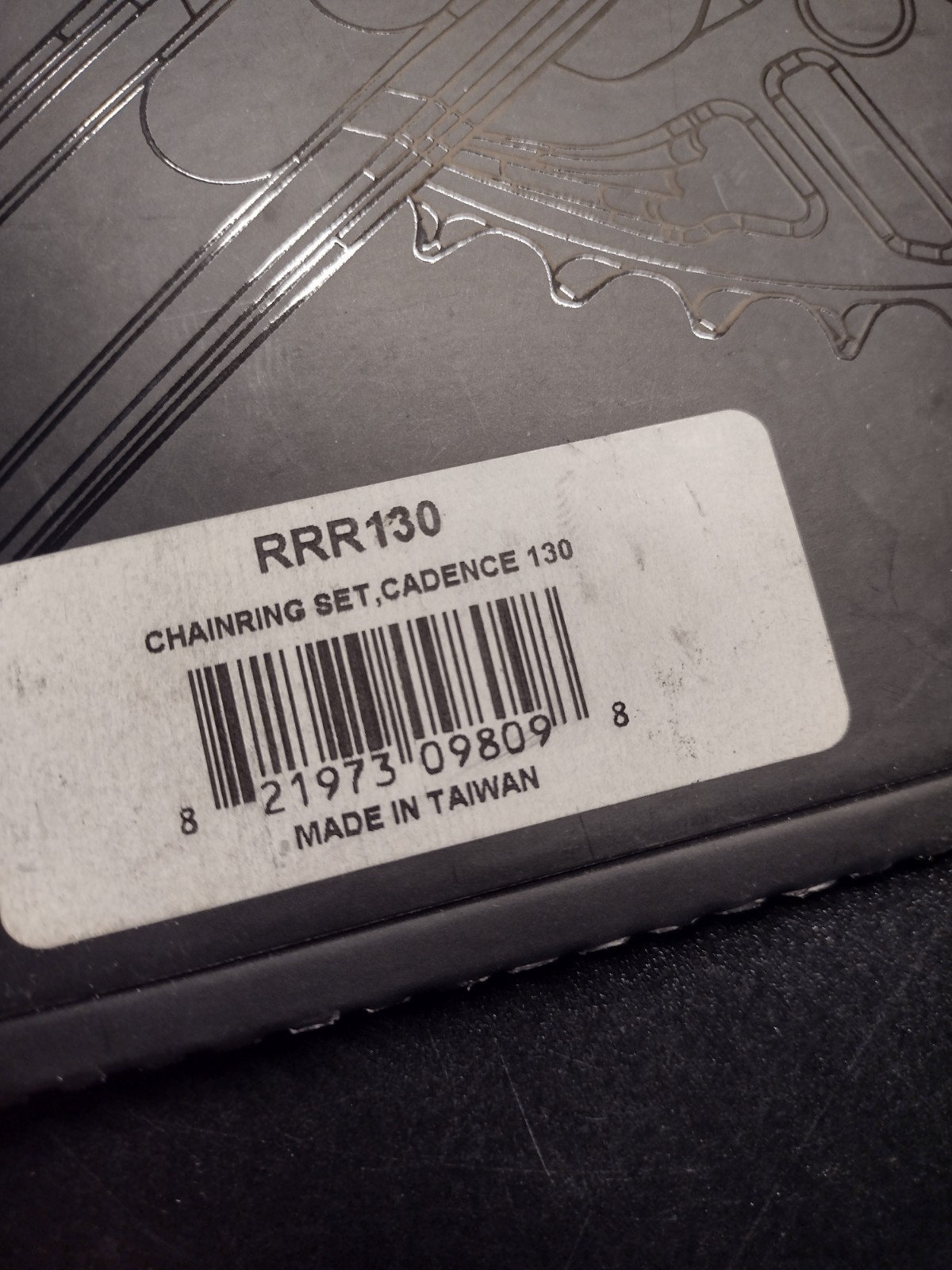 Nos Nib Race Face Silver Road Chainring Set 53/39