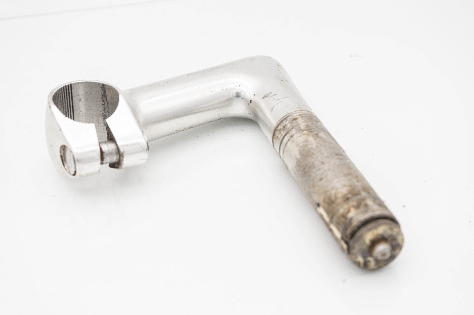 CINELLI 1A OLD LOGO 1″ STEM VINTAGE 85mm OLD ROAD BIKE QUILL 70S 26.4 BICYCLE
