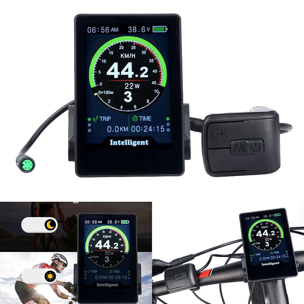 E-Bike Electric Bike Display 36V-52V NEW 860C Speed Control For Bafang