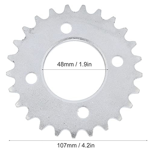 48mm Motorcycle Rear Chain Sprocket 420 25T Rear Sprocket Cog | Steel 1Pc 1