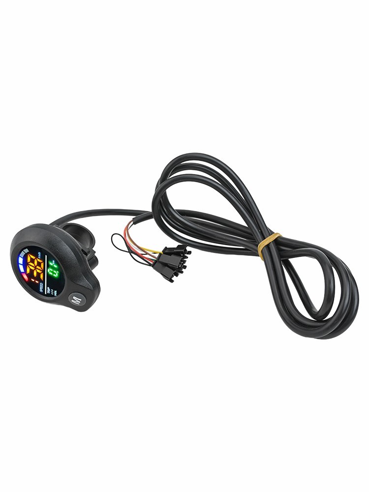 ABS Material Electric Scooter Speedometer with LCD Display and Mileage Tracking