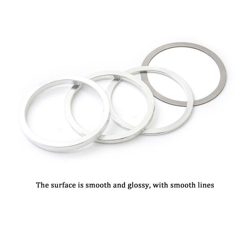 Bike Front Fork Bike Headset Ring Adjusting Washer Aluminum Alloy Gasket 0.3-3mm