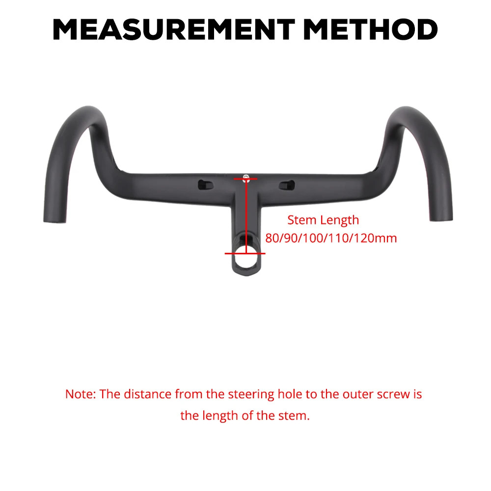 -6 Degree Full Carbon Aero Road Bike Integrated Drop Bar Internal External Cable