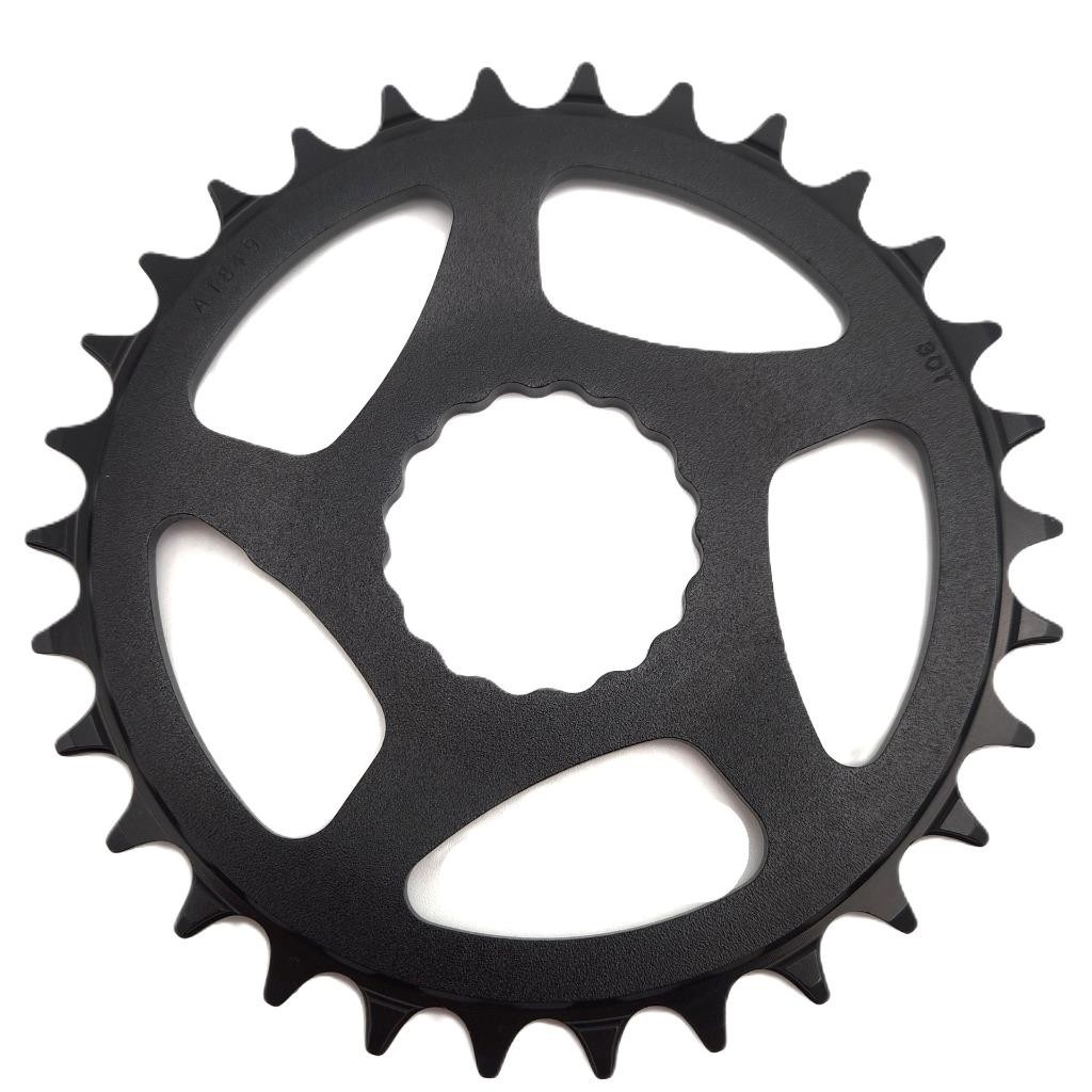 RaceFace Narrow-Wide 30T Direct Mount CINCH Chainring 9/10/11/12-Speed MTB Black