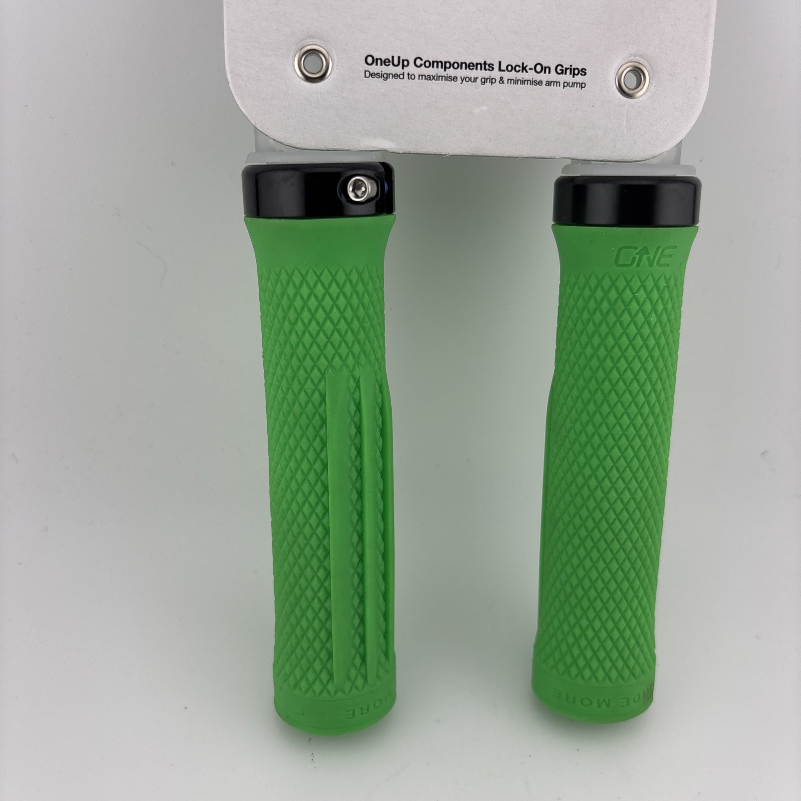 OneUp Components Lock-On Bike Grips Green New Cycling Gear Handlebar Grip