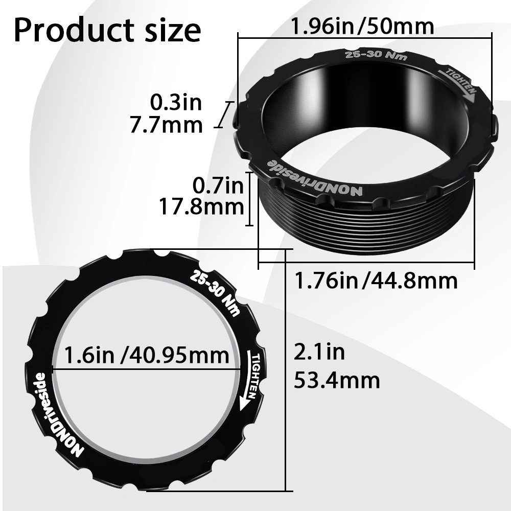 T45 Axle Threaded Bushing 50 20mm for Colnago For V3 V2 For BSA Bottom Bracket