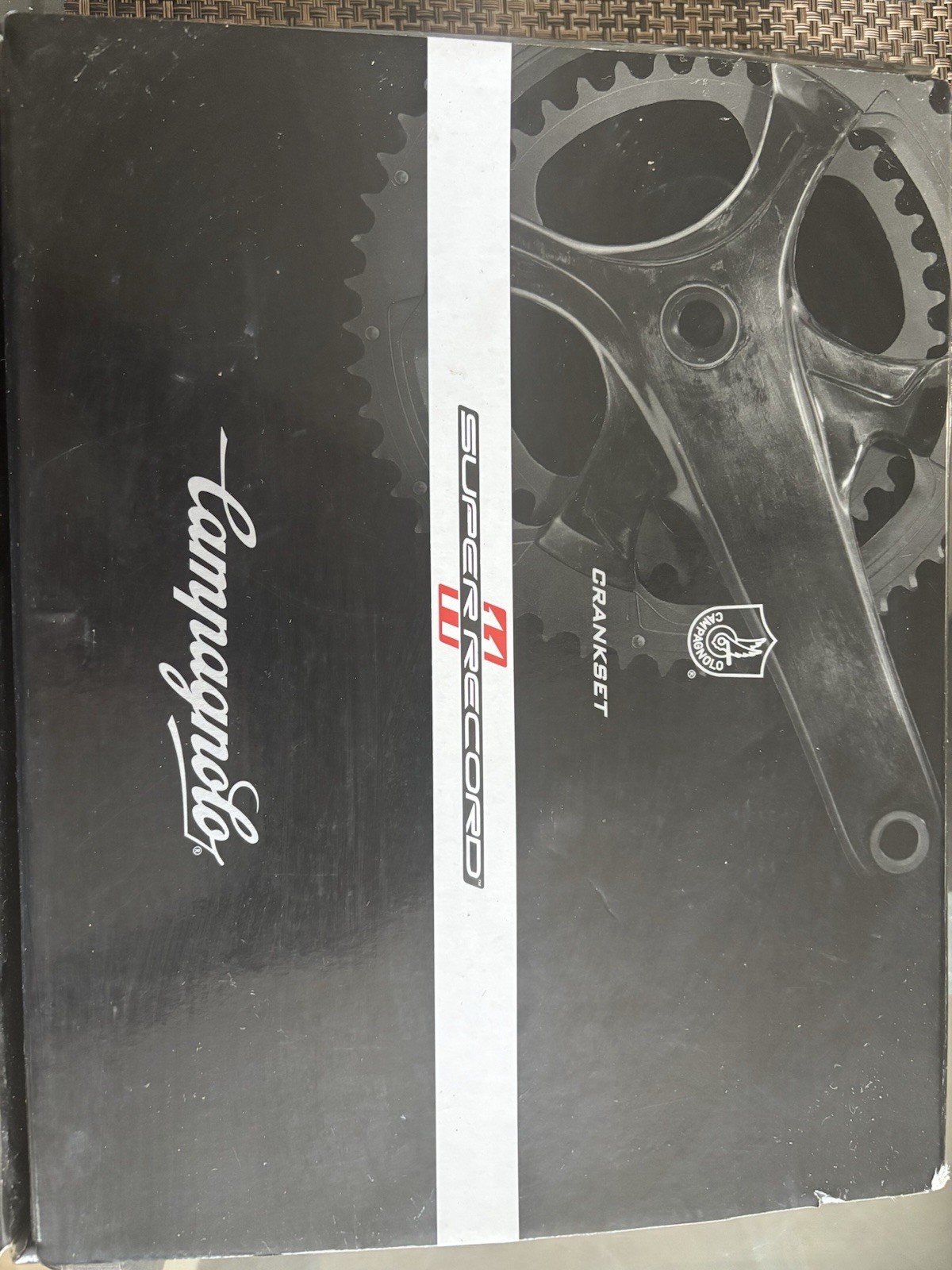 Campagnolo Super Record Ultra-Torque Carbon Road Crankset 170mm, 53/39.