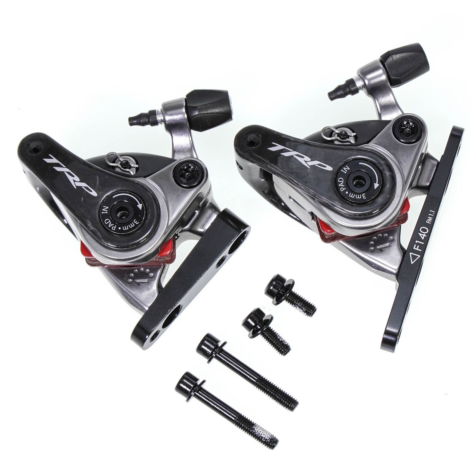 TRP SPYRE SLC FLAT MOUNT Carbon Arm Brake Set, Road/CX Disc Brake