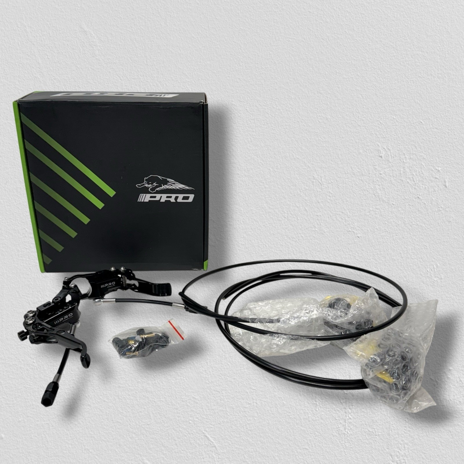 IIIPRO PEERAGE4 4-Piston MTB Hydraulic Disc Brake Set. Caliper 850/1550mm